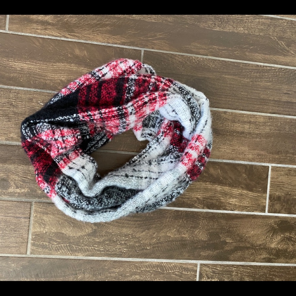 Plaid Infinity Scarf